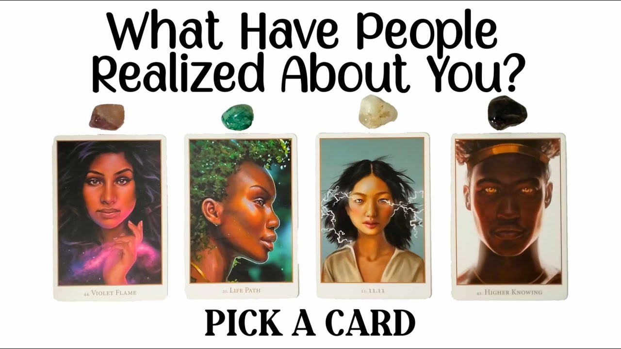 PICK A CARD 🤍💜 What Have People Realised About You?