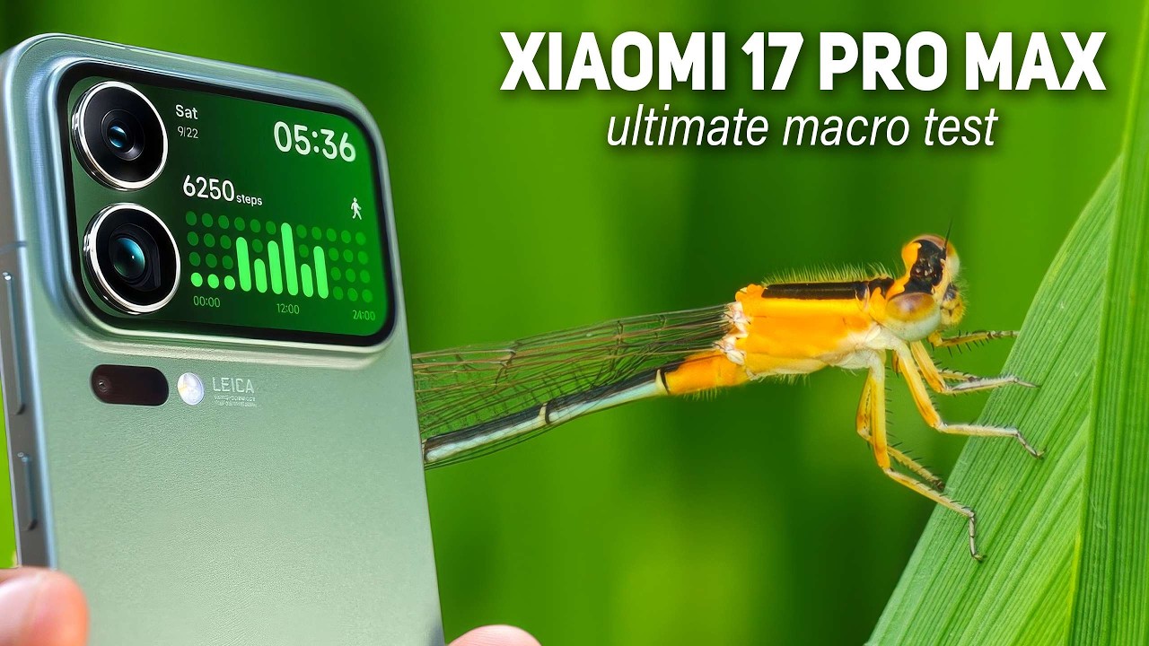 Xiaomi's INSANE Macro Capabilities Revealed | Xiaomi 17 Pro Max