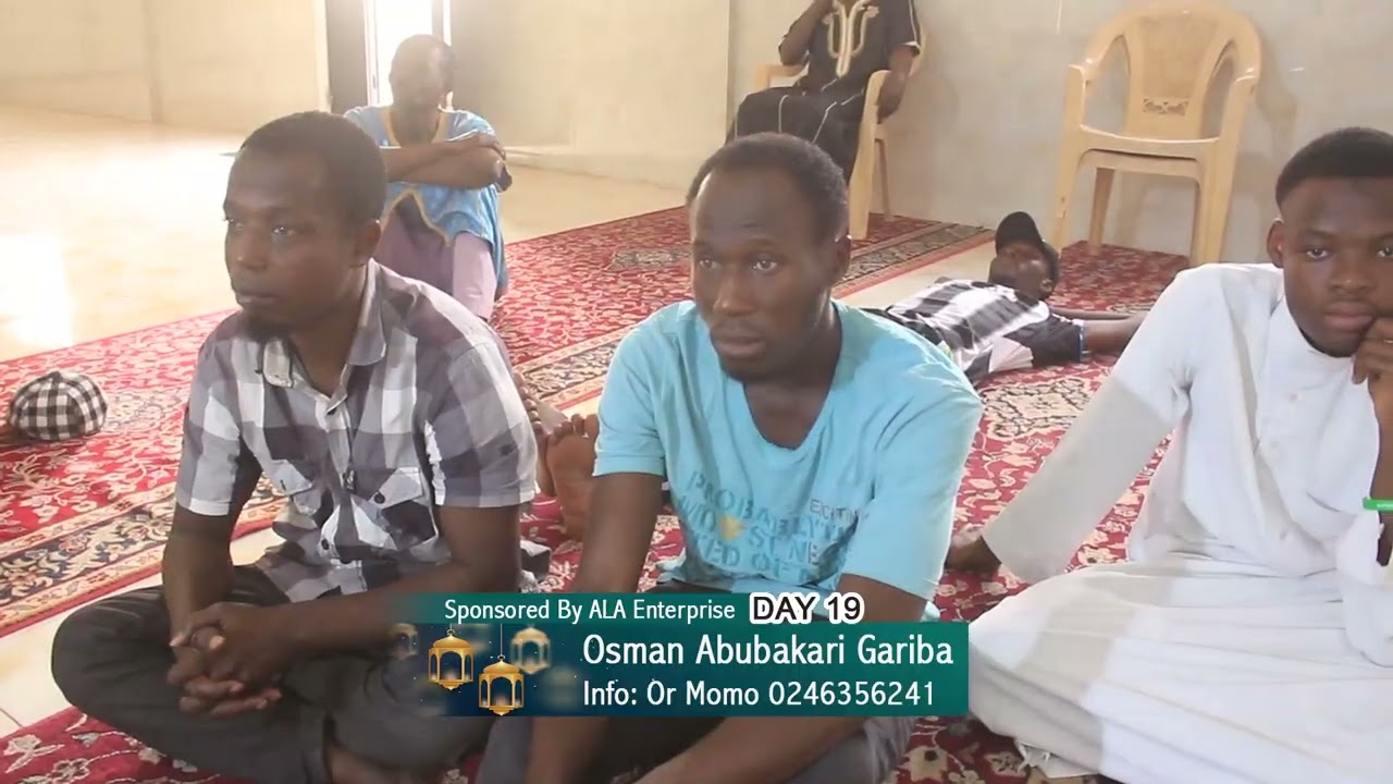 Osman Abubakari Gariba day 19