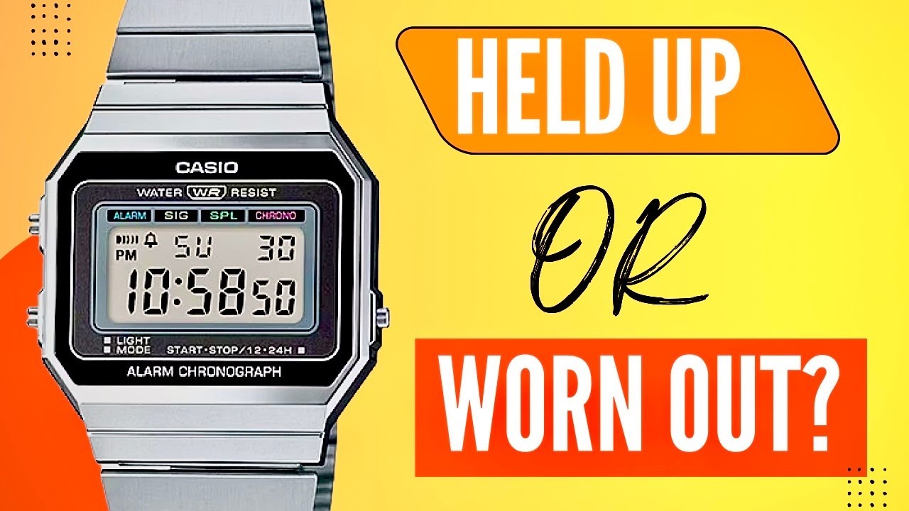 Casio A700 One Year Later: Is This the Best Budget Digital Watch?