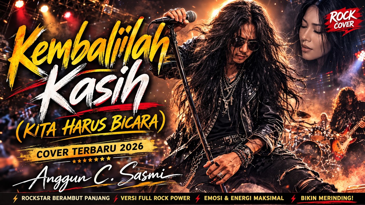 Kembalilah Kasih (kita Harus Bicara) - Anggun C. Sasmi + Lyric Cover Rock Classic