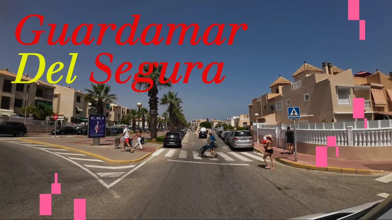 Heading To Guardamar Del Segura Centre. Costa Blanca Spain