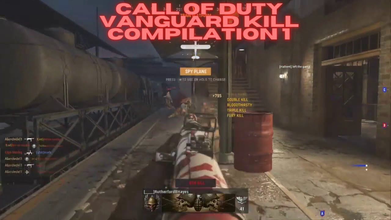 Vanguard Kill Compilation 1 (Flamethrower and quick kills)