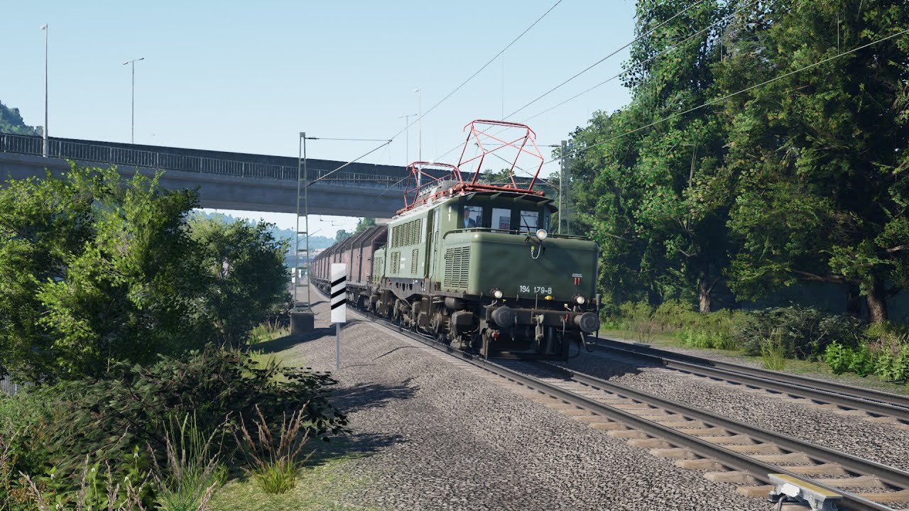 Train Sim World® 5: Ретро-тур на BR 194 и E94. Расписание Koblenz - Mainz 1984. Стримчек
