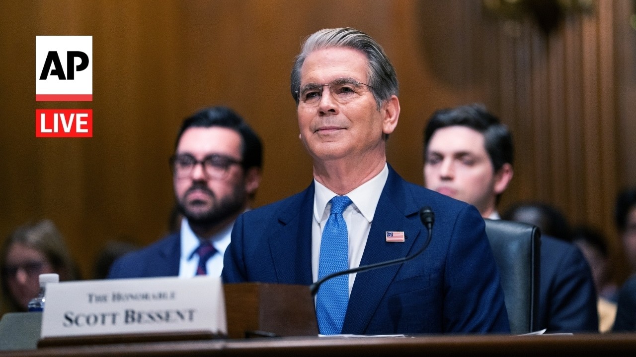 LIVE: Scott Bessent testifies at House hearing on economy and global finance system