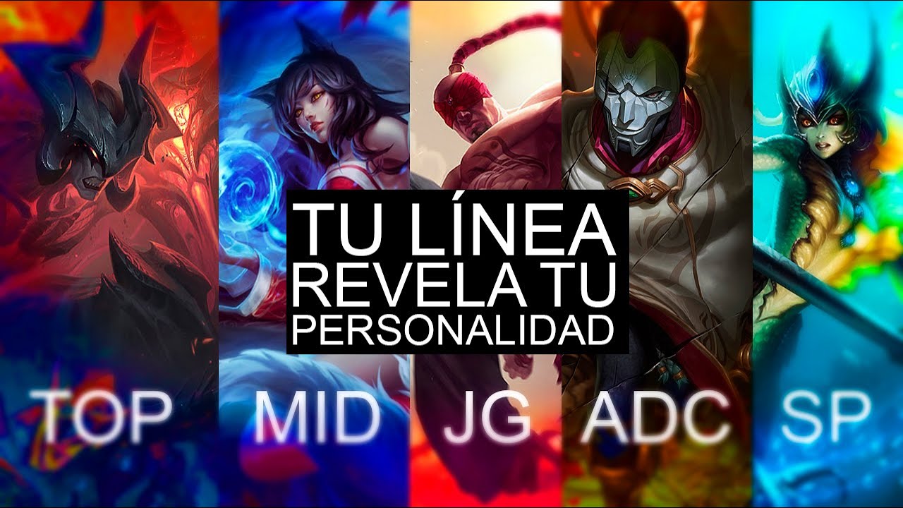 TU PERSONALIDAD SEGÚN TU LINEA MAIN | Psicólogo analiza líneas de League Of Legends