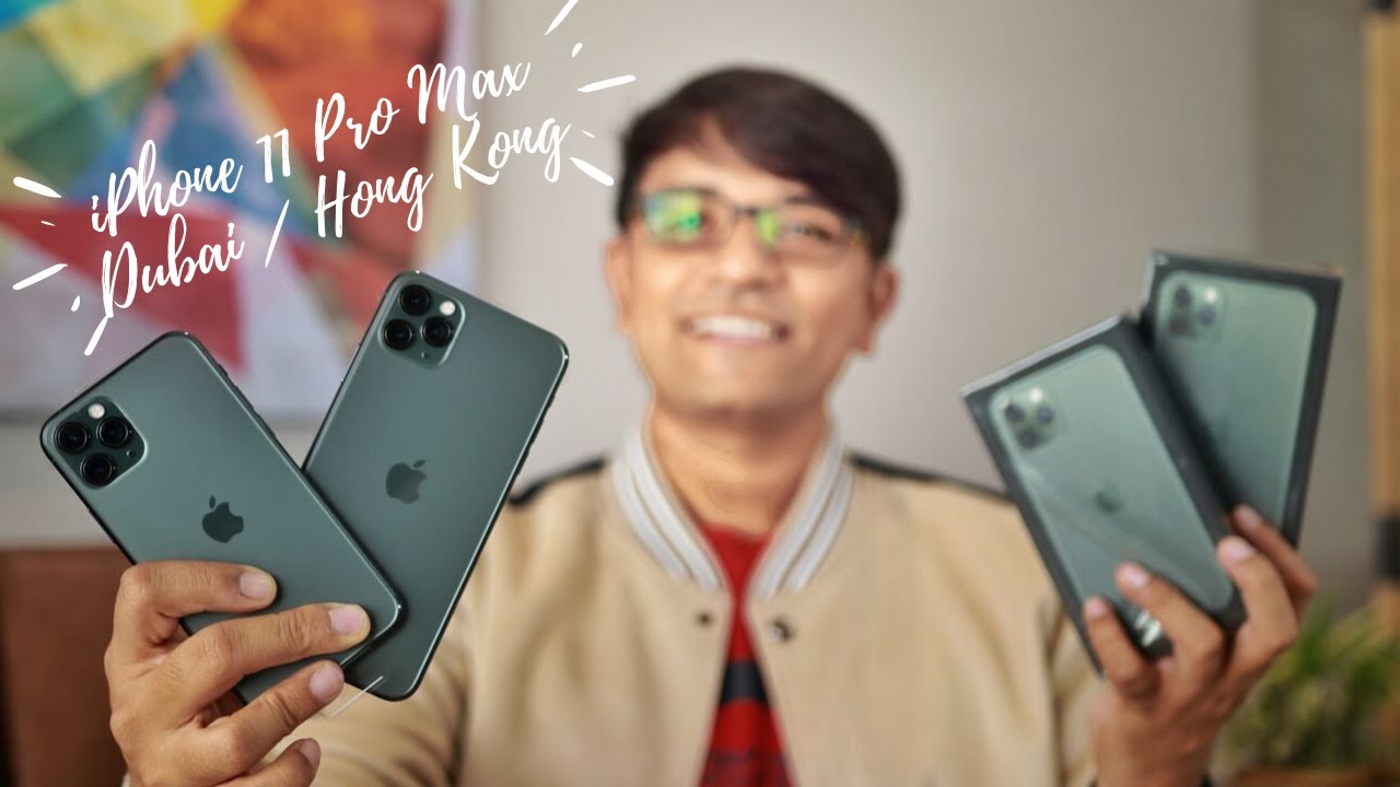 GIVEAWAY + Unboxing Apple iPhone 11 Pro & Pro Max from Hong Kong & Dubai