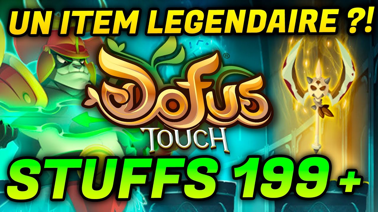 JE DROP UN ITEM LÉGENDAIRE ?! AVENTURE DOFUS TOUCH, STUFFS ET KAMAS #5