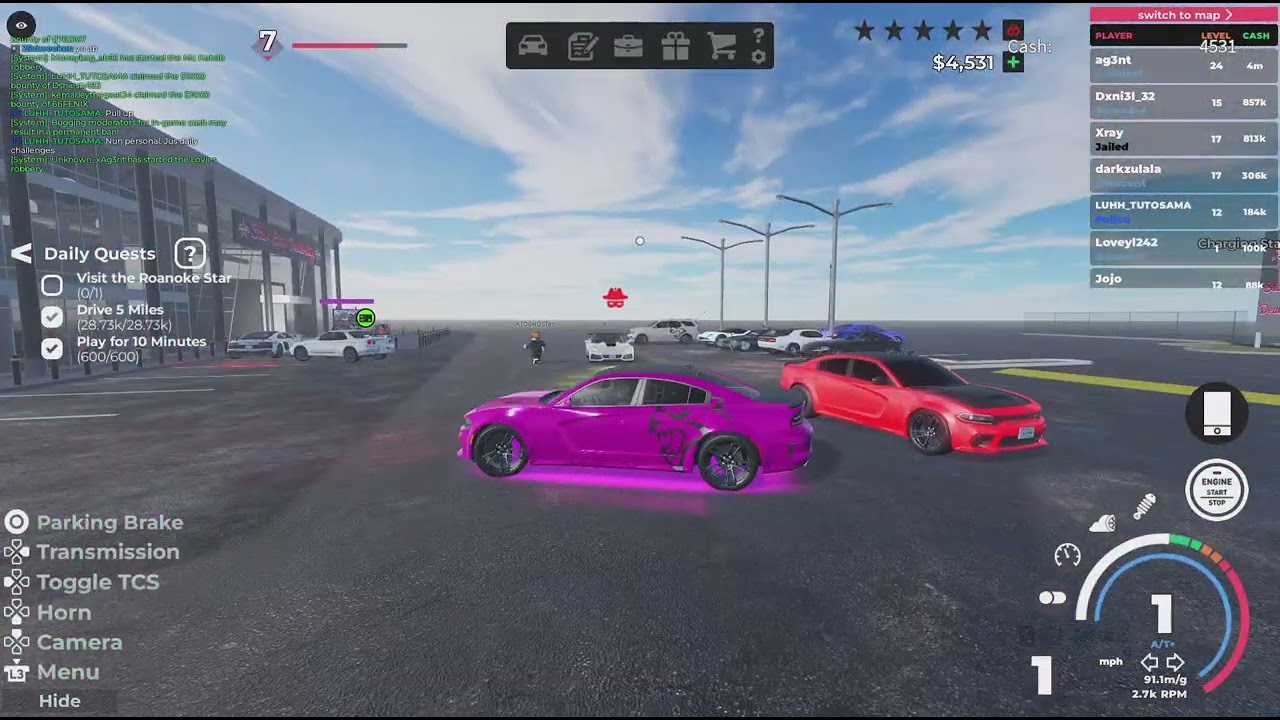 Srt len car