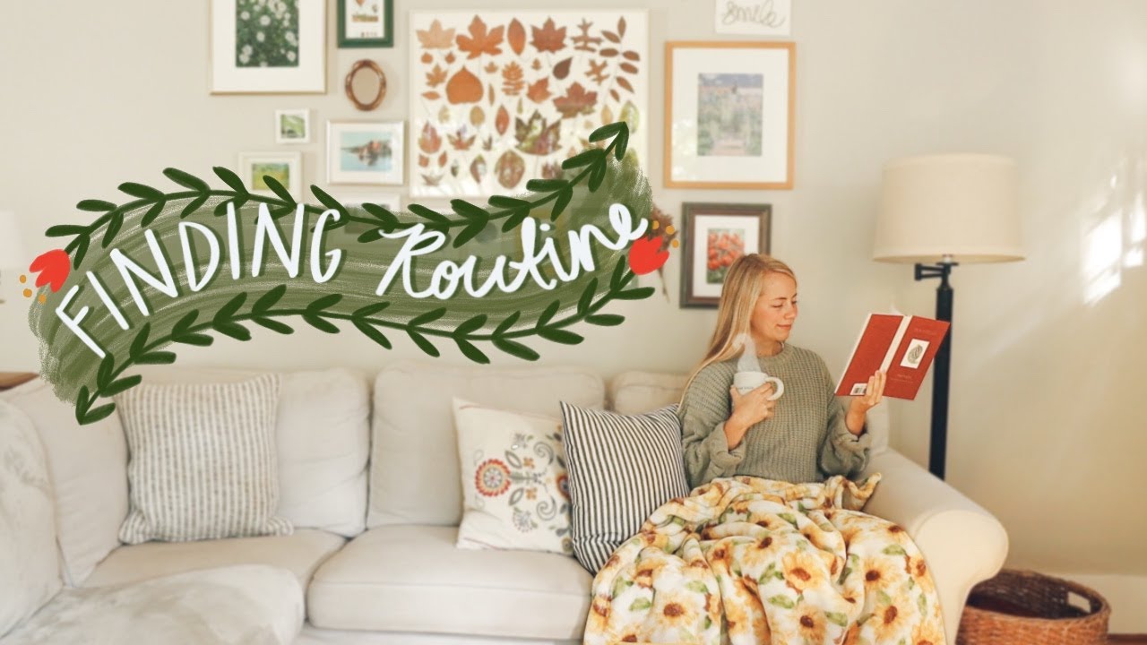 FINDING ROUTINE || health update, sweater weather, & cultivating comfort; a vlog