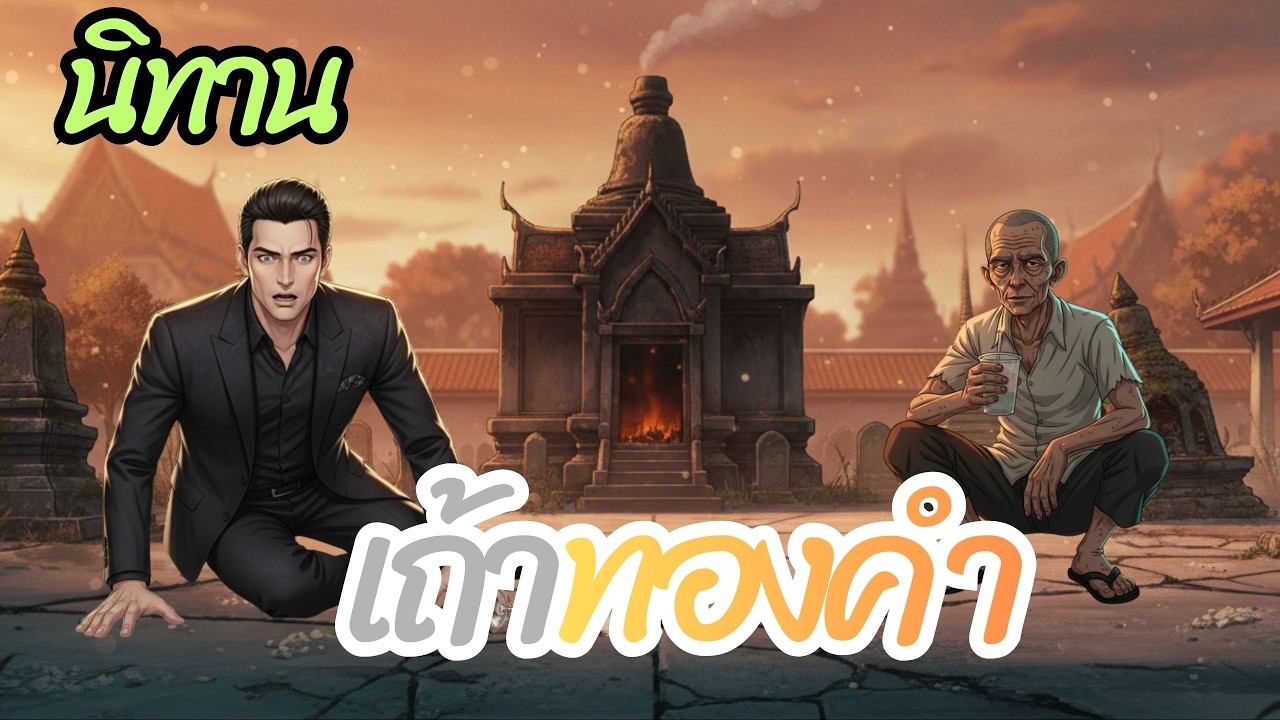 นิทาน  เถ้าทองคำ  |นิทานก่อนนอน | นิทานมาใหม่ #นิทานก่อนนอน #นิทานสอนใจ