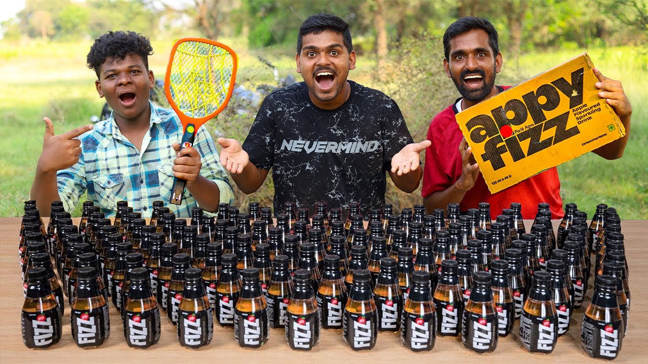 Appy Fizz Drinking Challenge - Gone Wrong 🔥🔥 Appy Fizz తాగే ఛాలెంజ్ ...😲😲 Telugu Experiments