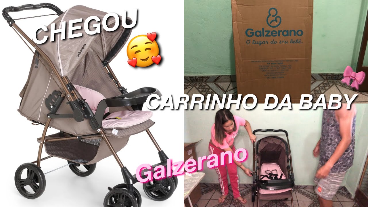 CHEGOU O CARRINHO DA NOSSA BABY MAVIE 🎀 | RESENHA CARRINHO GALZERANO MILANO REVERSE II |