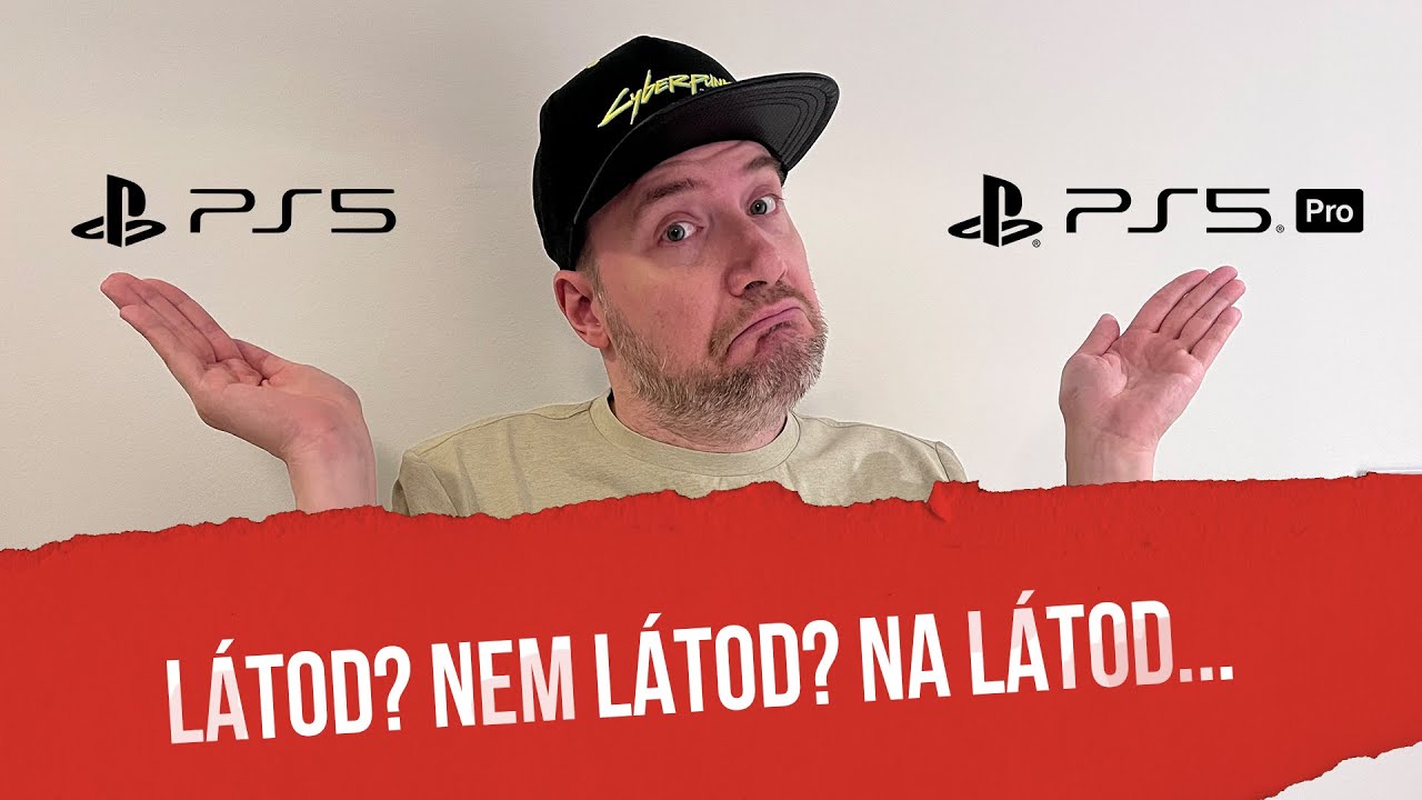 Látod? Nem látod? Na látod! ► PS5 Pro a valóságban