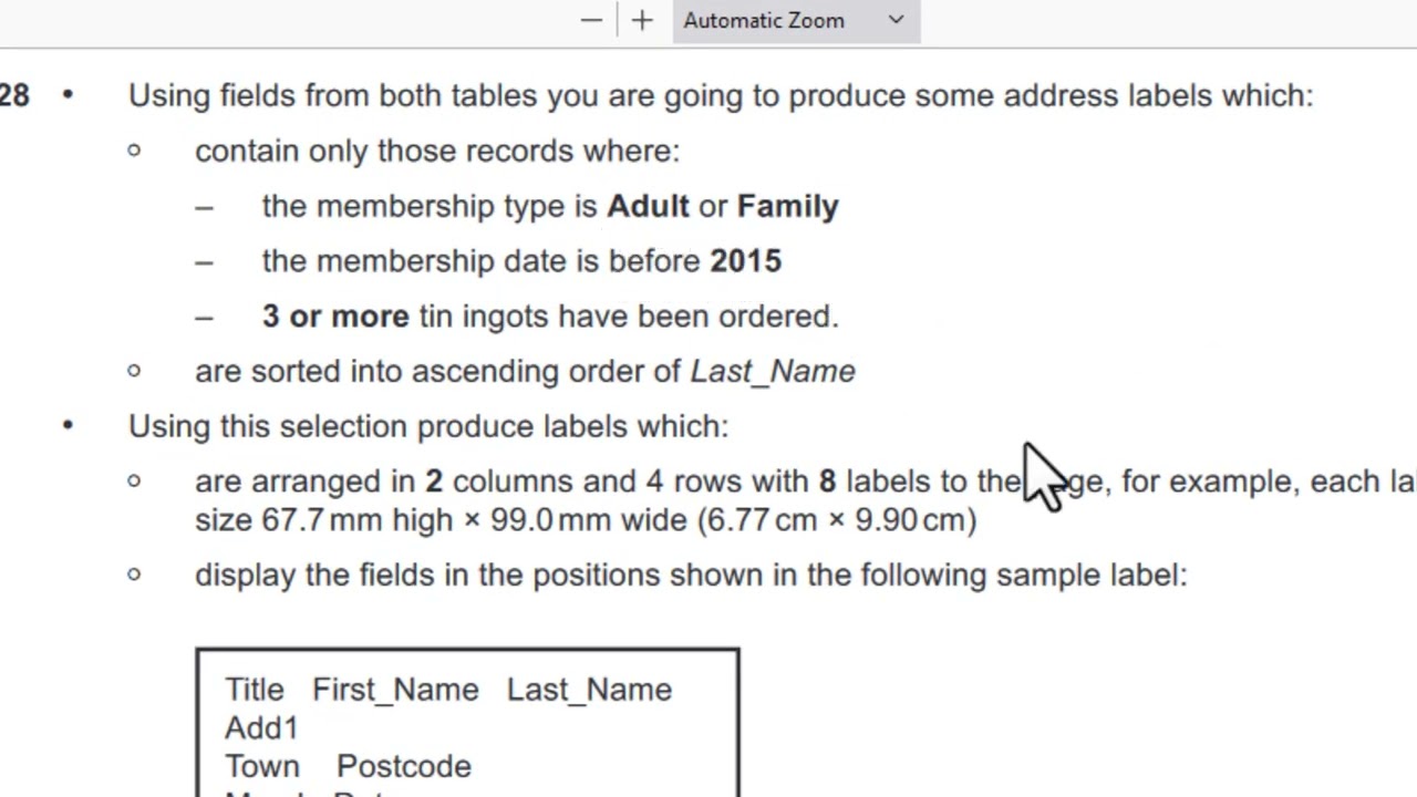 Data Labels