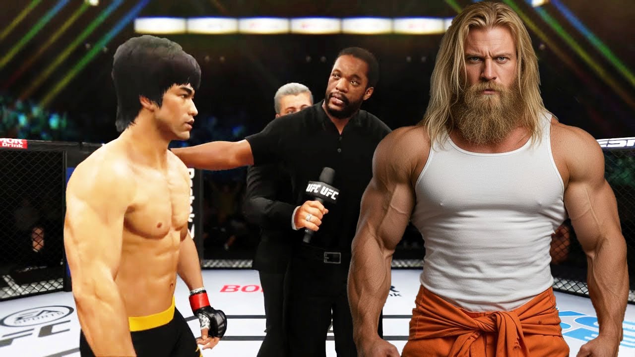 Bruce Lee vs. Ryuji Hanma (EA Sports UFC 4)