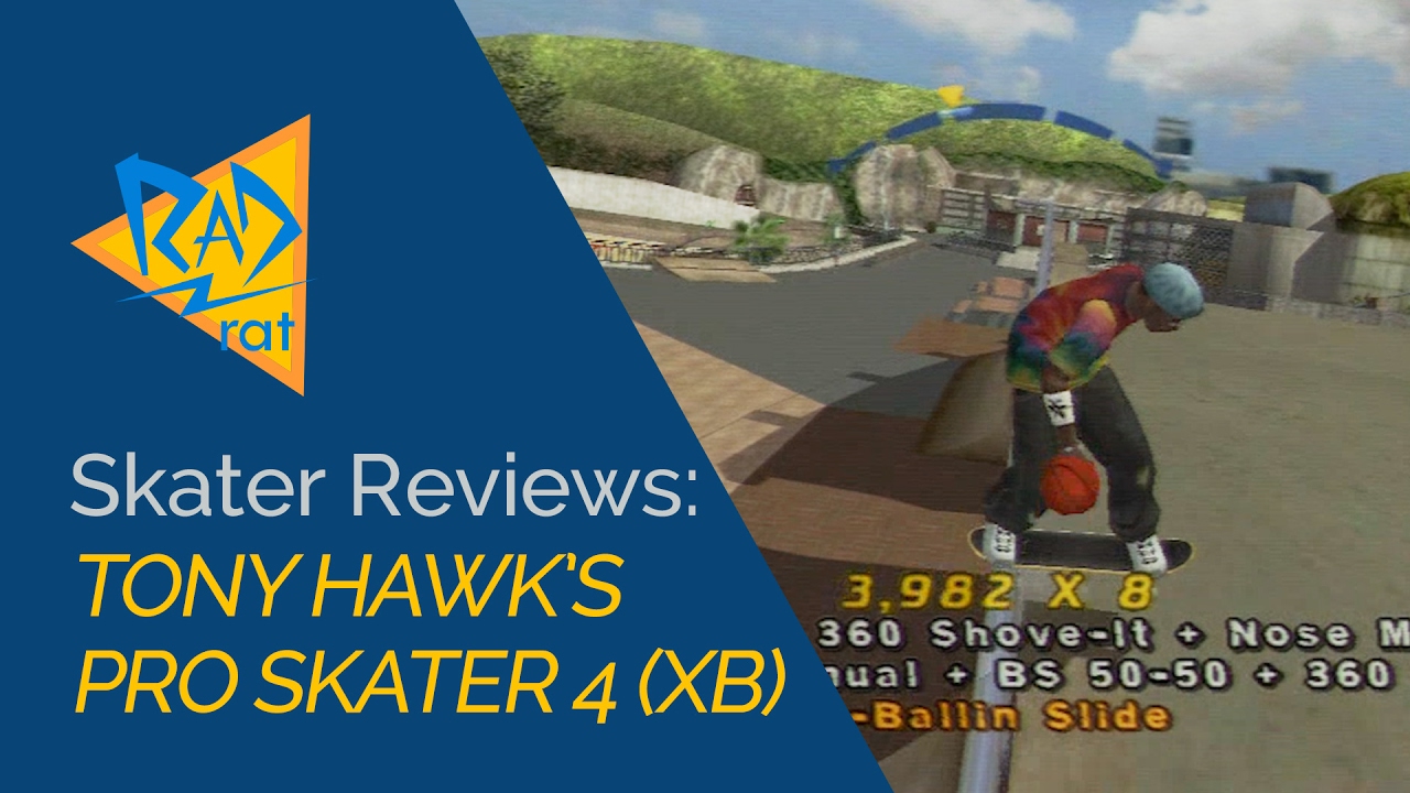 Skater Reviews - Tony Hawk's Pro Skater 4. Still Good After 15 Years?
