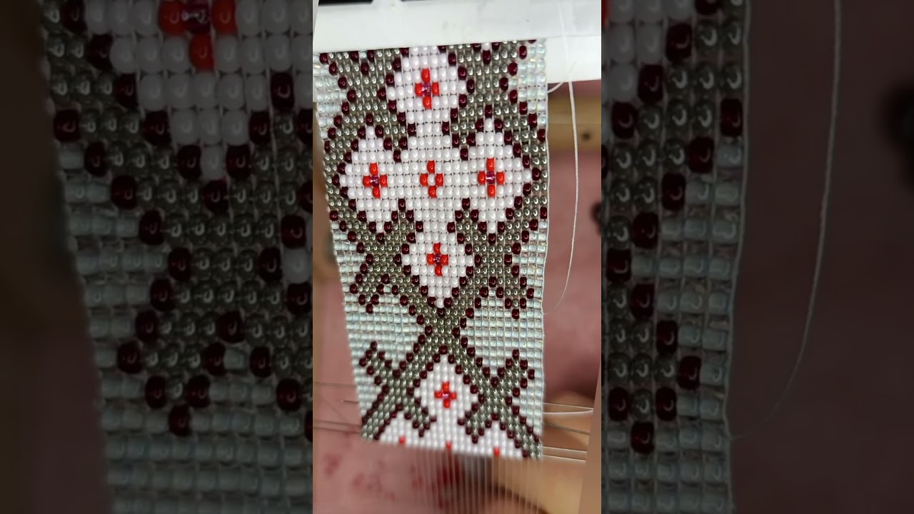Плетення з бісера чокера, част. 1