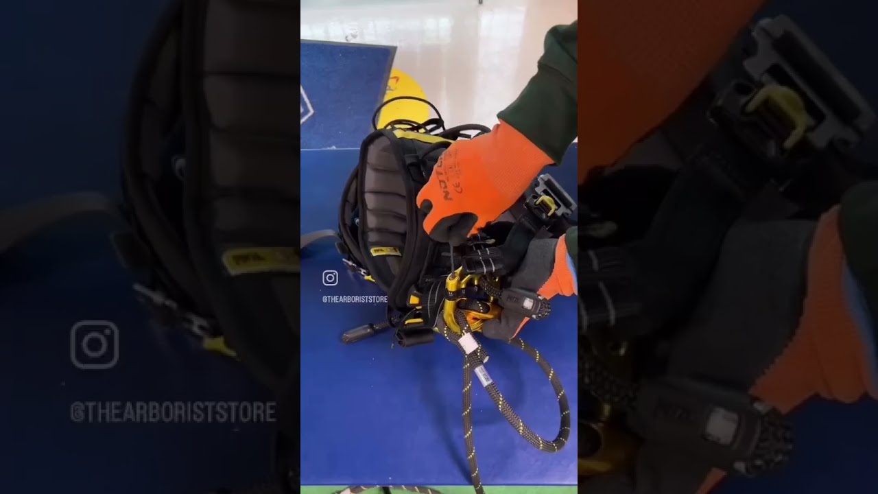 Take Your Tree Climbing to the Next Level with the Petzl Adjustable Rope Bridge!