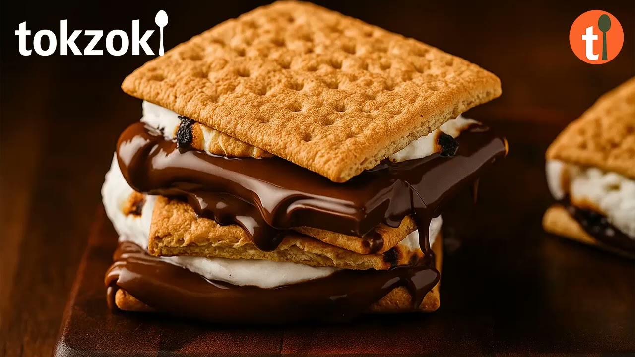 S'mores Recipe | Gooey Marshmallow & Chocolate Campfire Treat