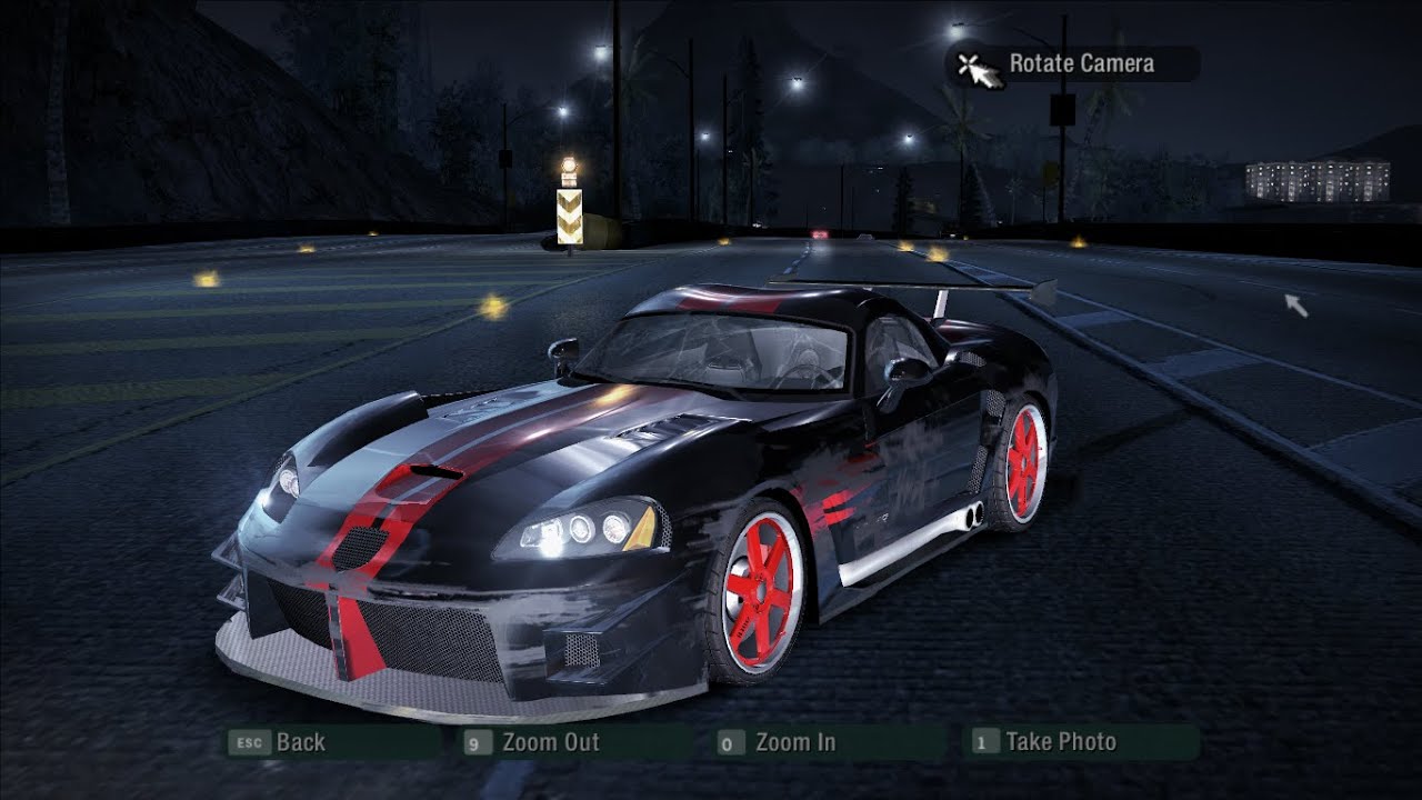 NFS Carbon | Dodge Viper SRT-10 Maximum Top Speed 465kmh/288mph