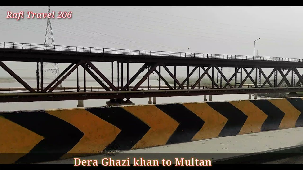 Travel Pakistan Dera ghazi khan to Multan By Road|Rafi travel 206|