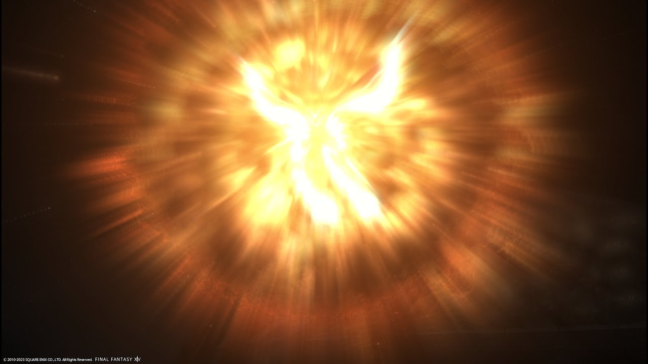 FFXIV - 10th Anniversary Mount: The Rising Phoenix