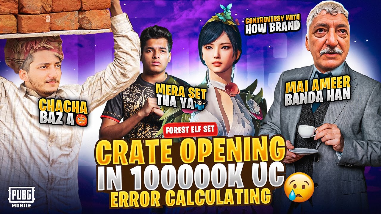 Jonathan Ky Set Na Loot Lia😭| Forest Elf Set Crate Opening | Pubg Mobile | How Brand