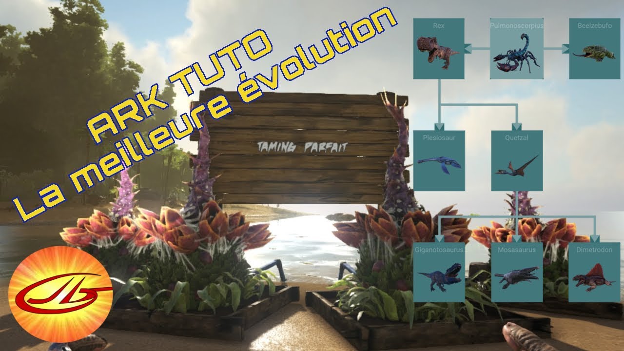 [ARK] [TUTO] -Comment évoluer efficacement- objectif taming parfait objectif kibbles