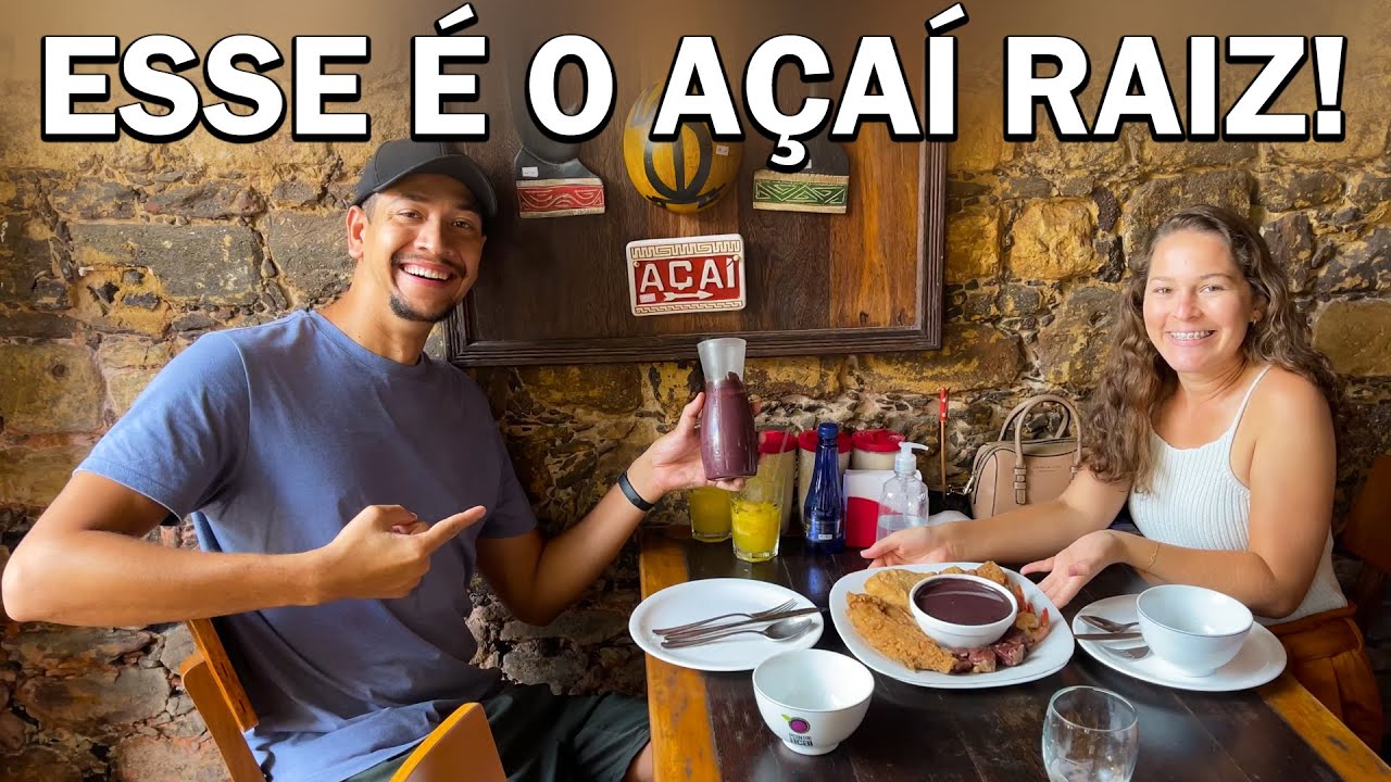 PROVAMOS O AÇAÍ COM PEIXE NO PARÁ T2 EP.30