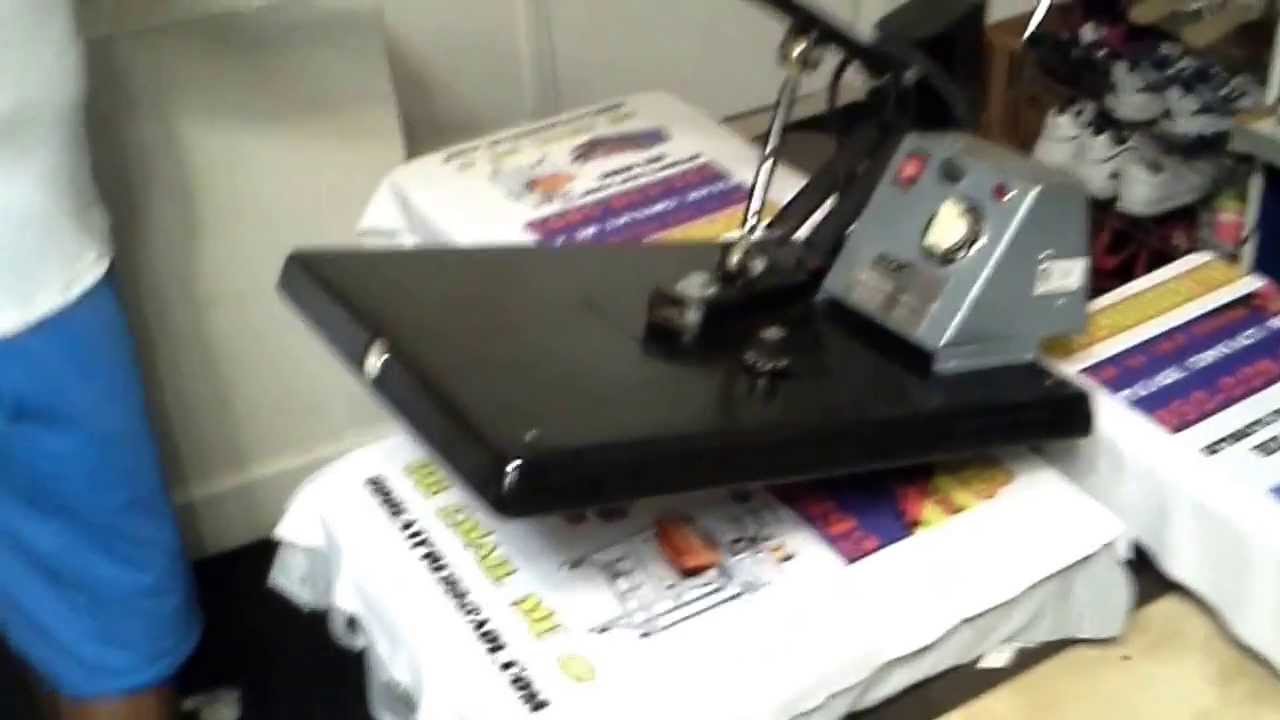 Hix 3 Station Custom Heat Press