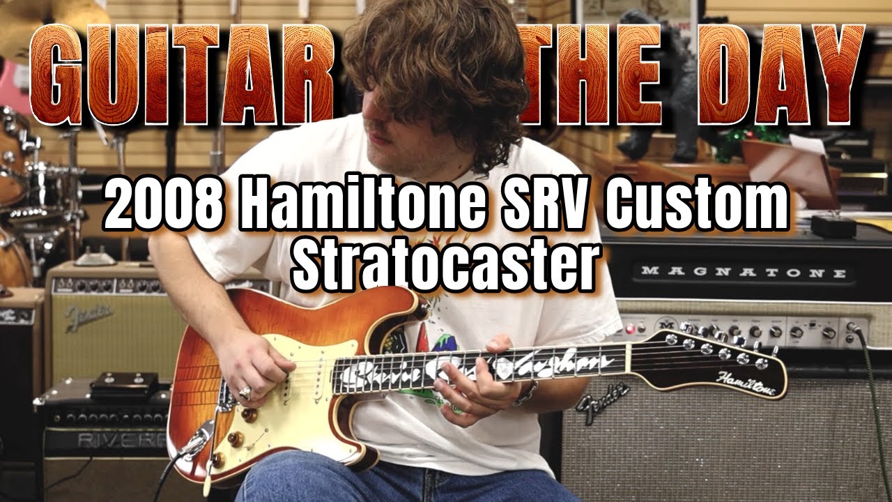 2008 Hamiltone Stevie Ray Vaughan Custom Stratocaster #34 | Гитара дня