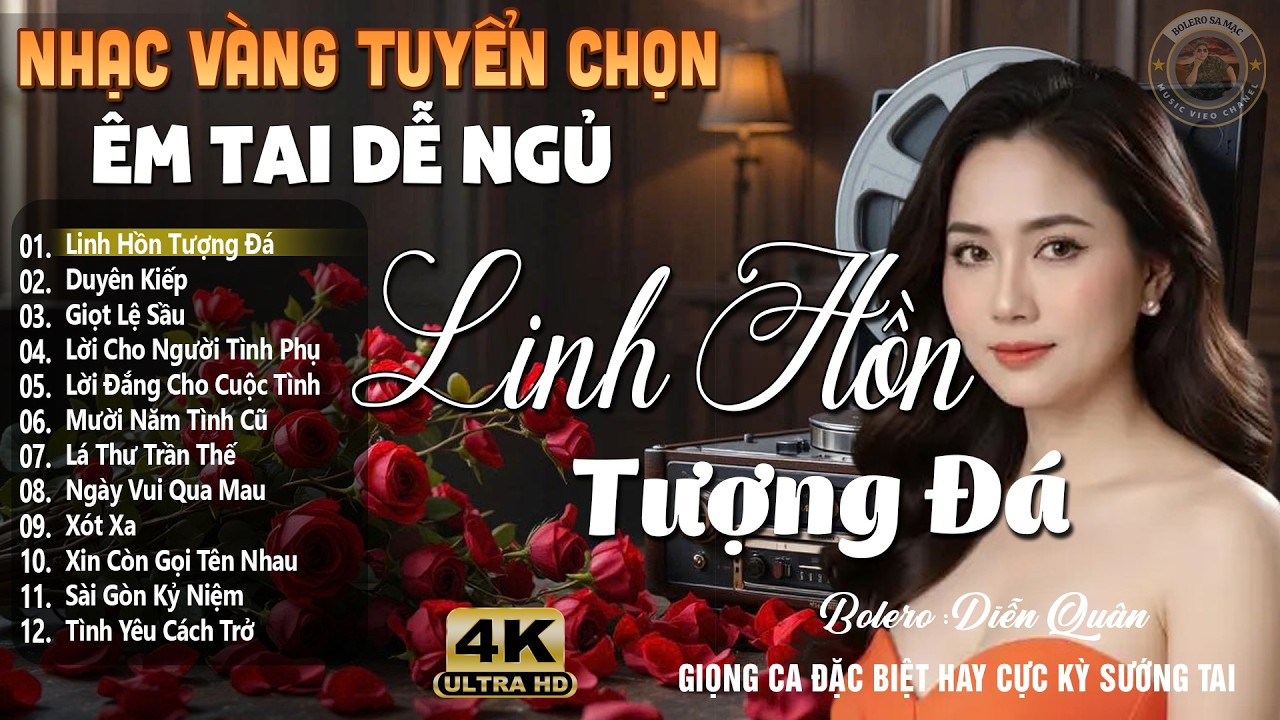 Linh Hồn Tượng Đá➤ Lk Nhạc Vàng Xưa DIỄN QUÂN Cực Êm Tai | Ca Nhạc Trữ Tình Bolero Hay Nhất Hiện Nay