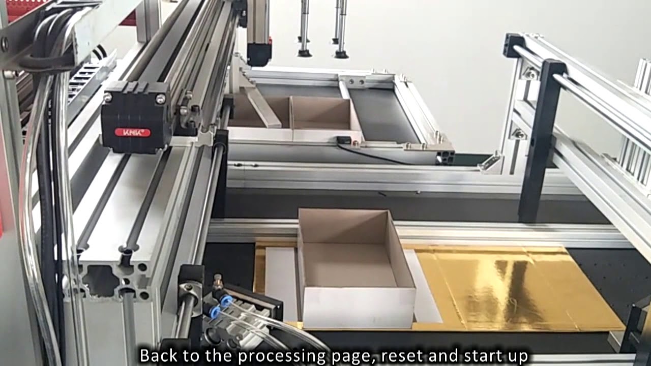 Automatic Book Box Assembly Machine