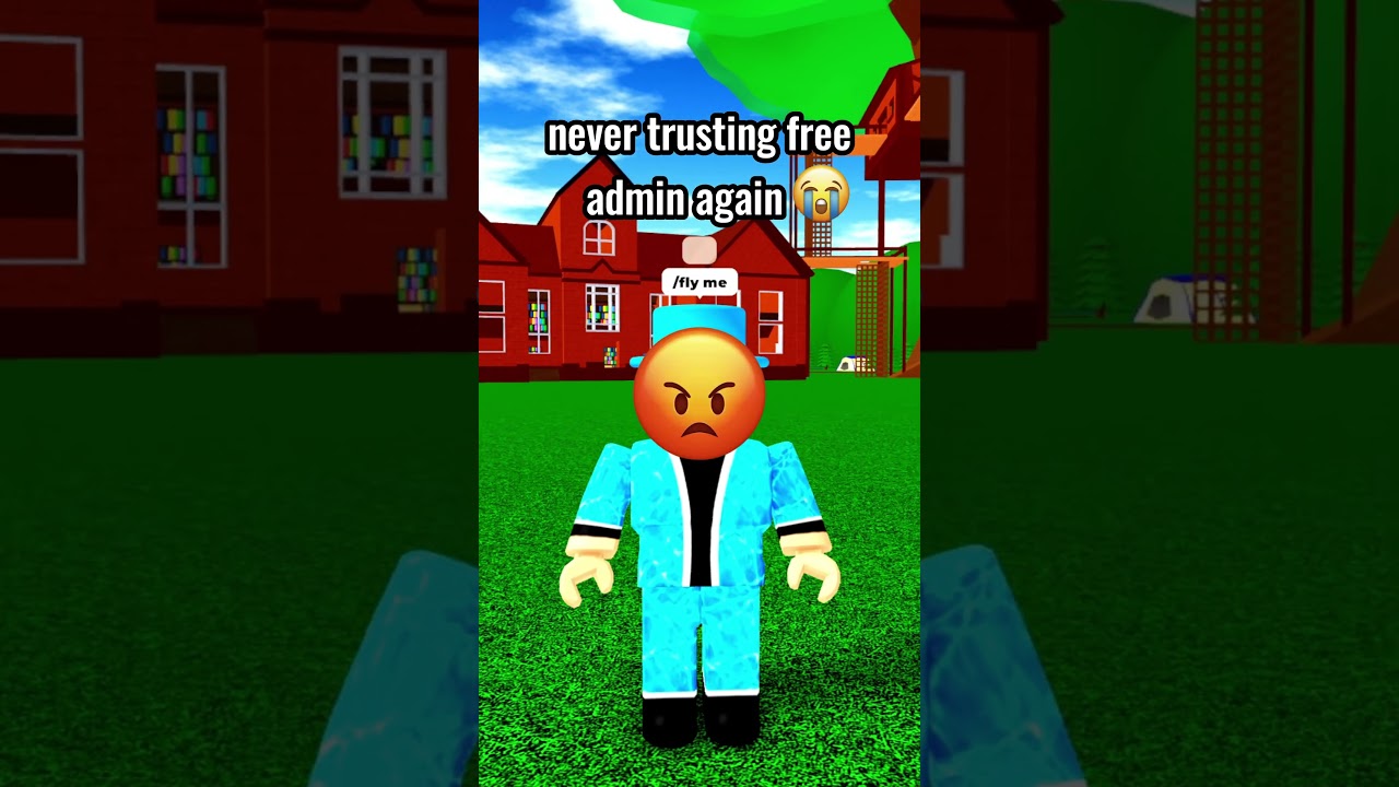 POV: You try to use a Roblox free admin command 😭😭#roblox #shorts