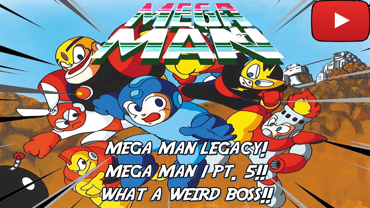 Megaman Legacy - Mega Man 1 pt. 5! ELECMAN TOO OP!!