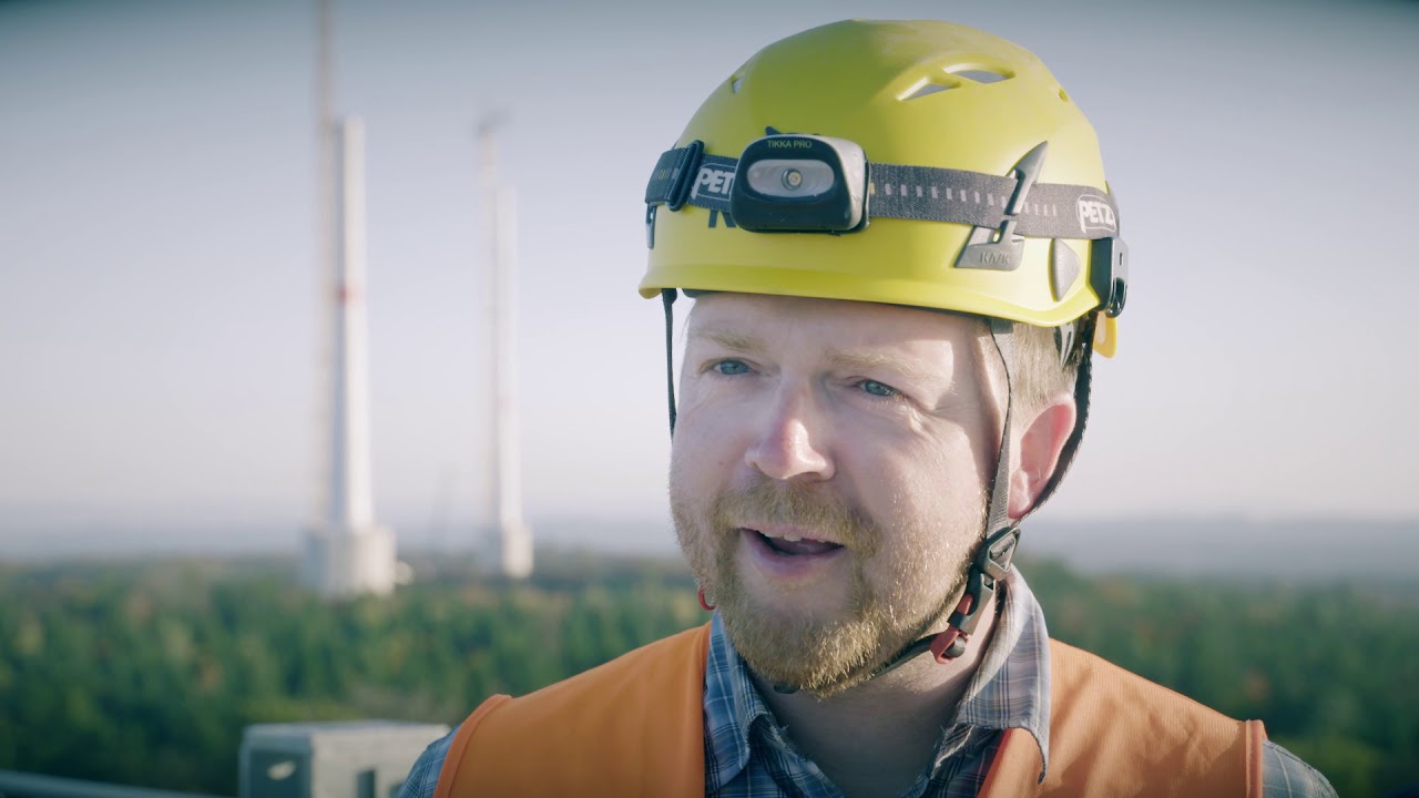 Liebherr - Windkraft: Der Hub