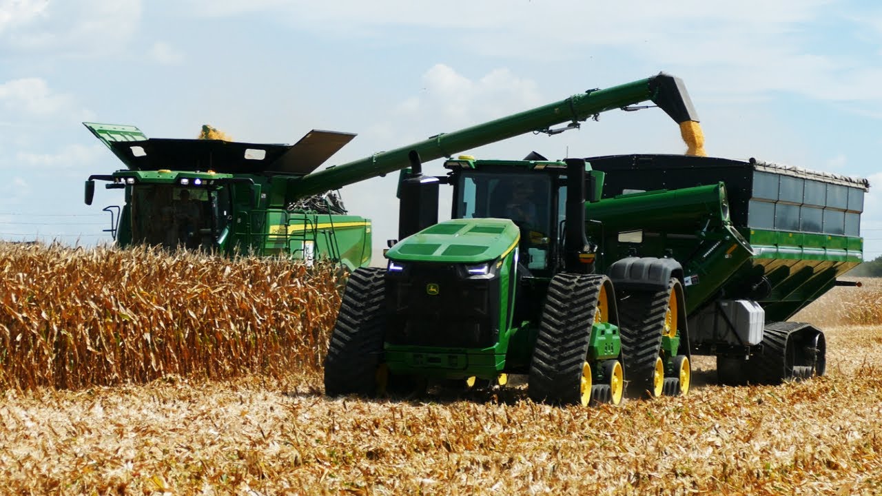 ALL FIELD DEMONSTRATIONS AT FARM PROGRESS SHOW 2025 | Corn Harvest and Tillage
