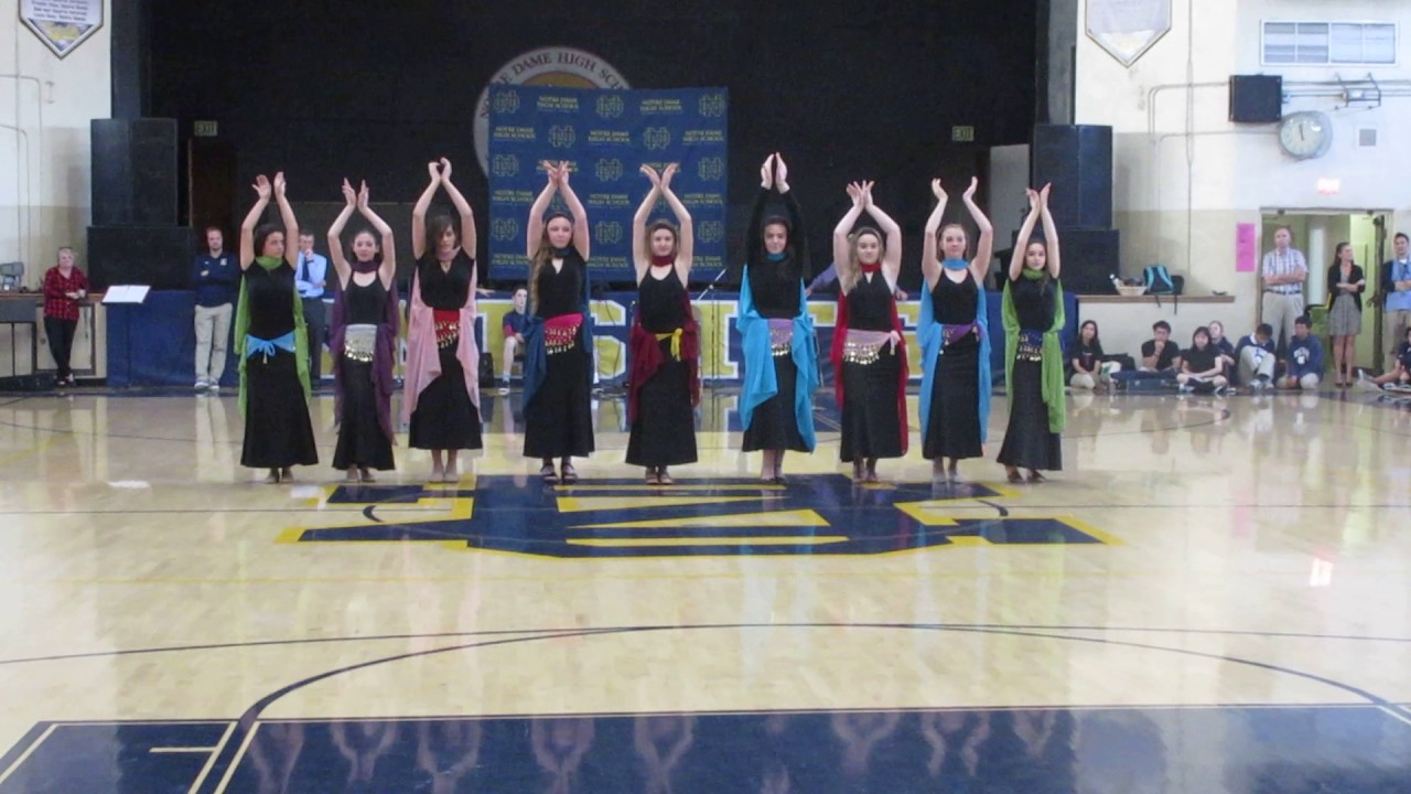 NDHS Bellydance Club 2017