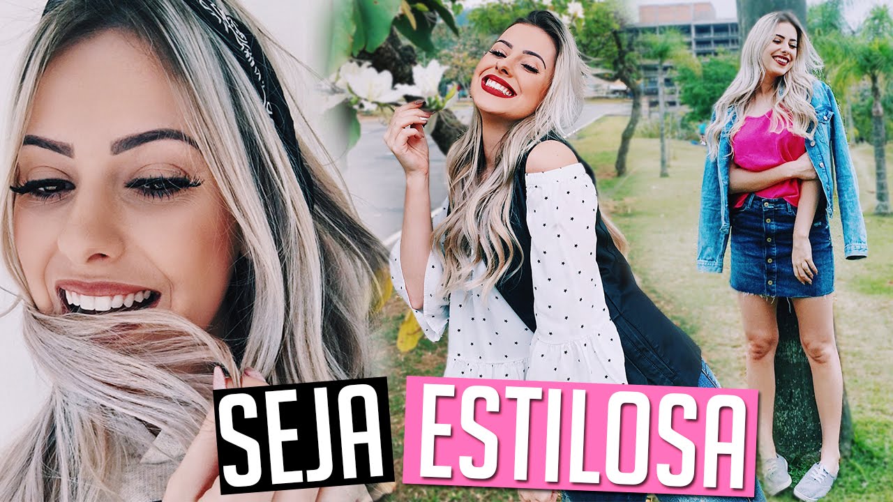 ESTILOSA DE DIA - Make e Looks Fáceis | Amanda Domenico