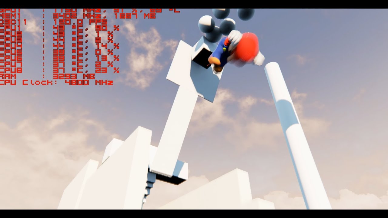 Unreal Engine 4 [4.7.6] Super Mario Galaxy [Triple Jump]