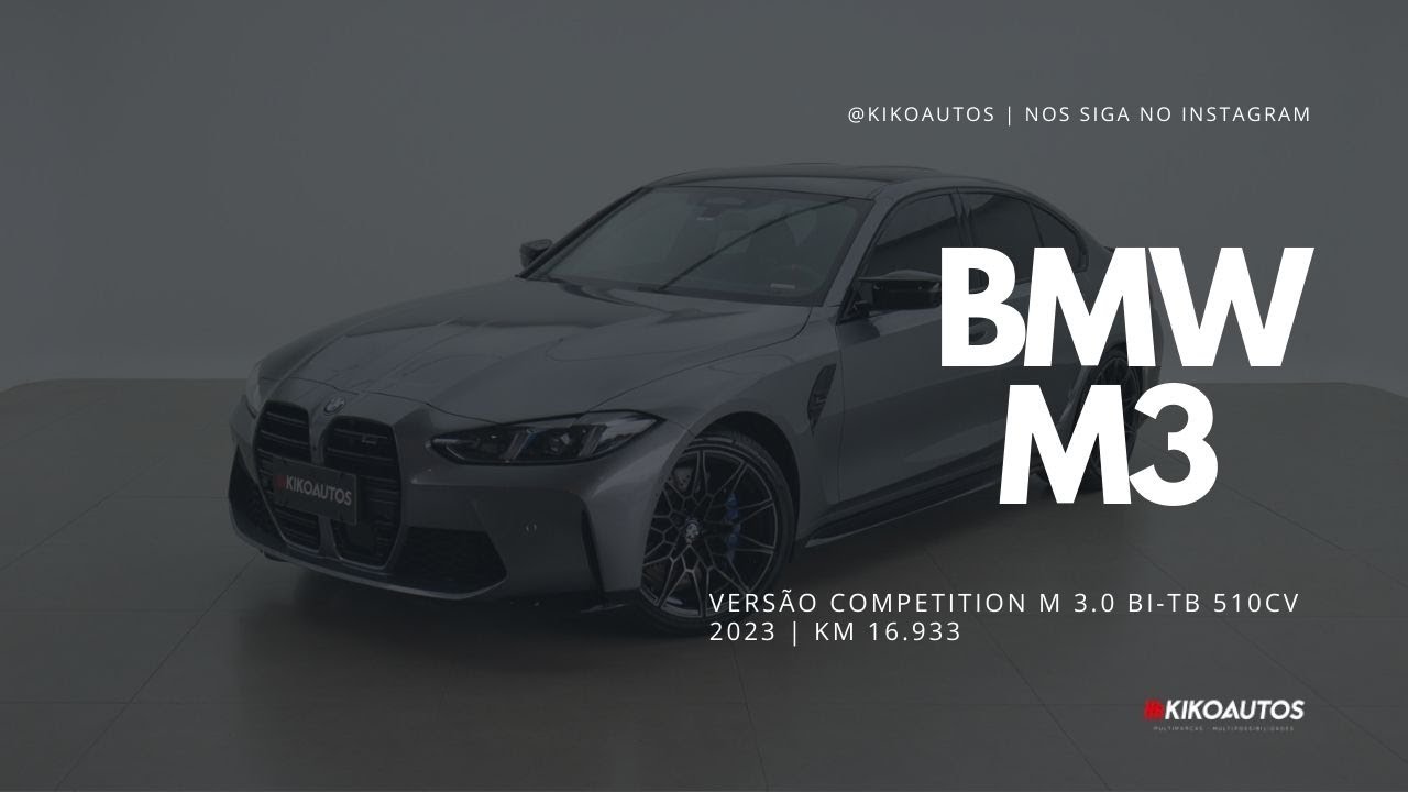 BMW M3 Competition M 3.0 Bi-TB 510cv