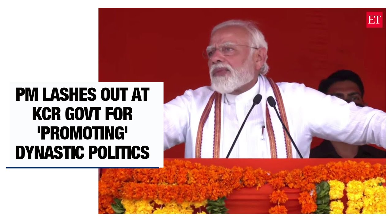 PM Modi attacks KCR govt, says 'parivaarvadi' parties are nation’s 'biggest' enemies