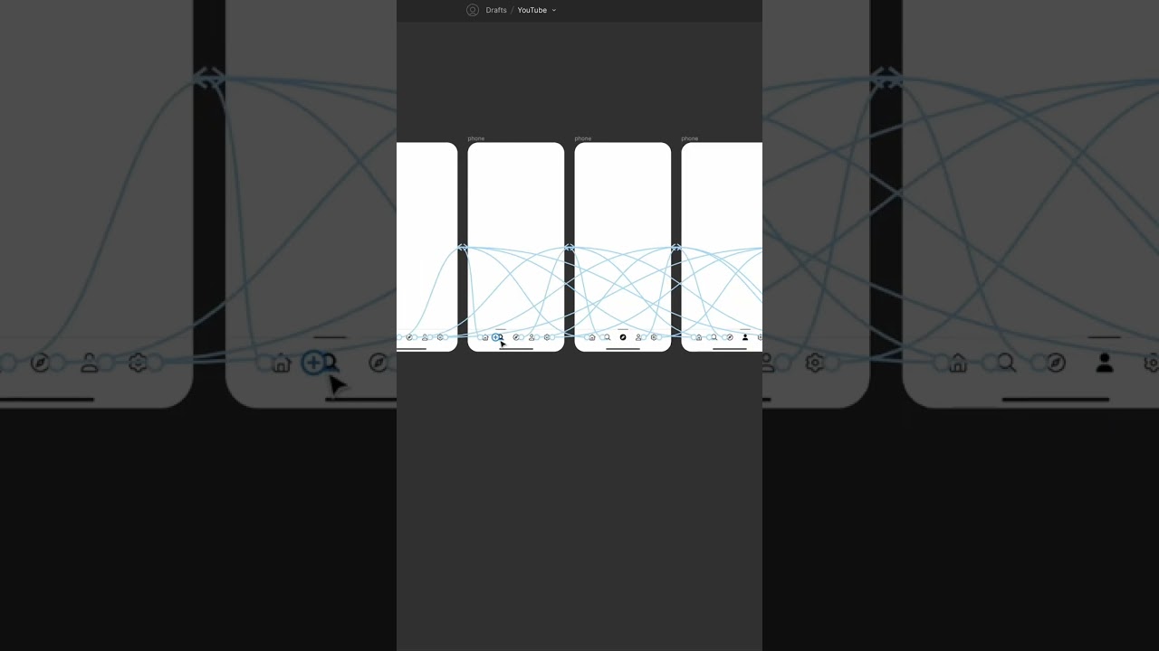 Mobile app nav bar speed design #ui #ux #figma #designer