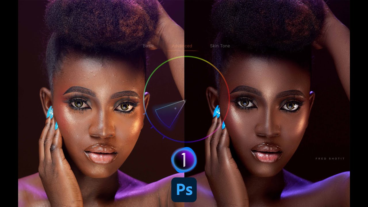 Как сделать цветокоррекцию темного тона кожи в Capture One Pro