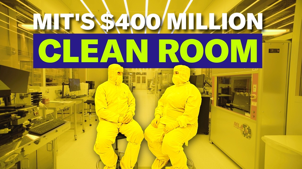 We made this podcast inside MIT's massive clean room | Science Quickly Video Podcast