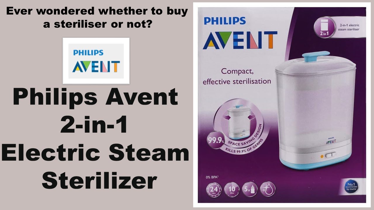 Unboxing and Reviewing Philips Avent 2-in-1 Electric Steam Steriliser