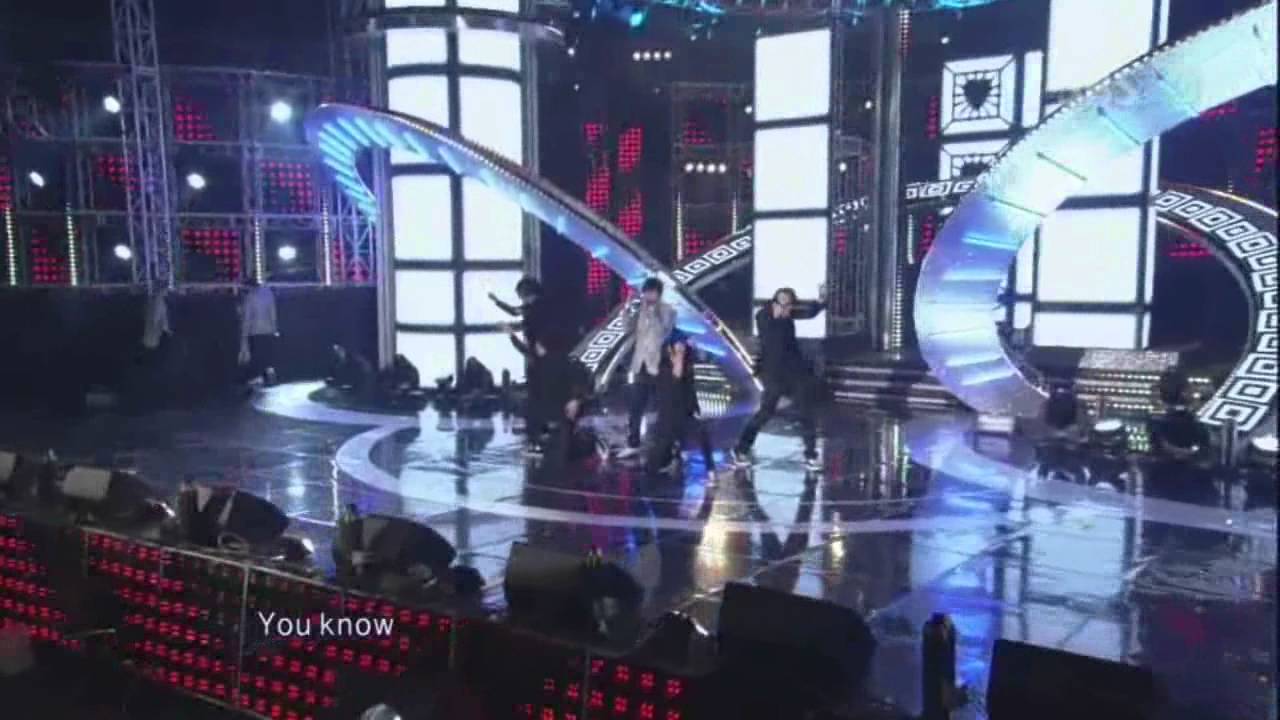 Bigbang - Love Song (Большой взрыв - песня о любви) @SBS Inkigayo Популярная песня 20110424