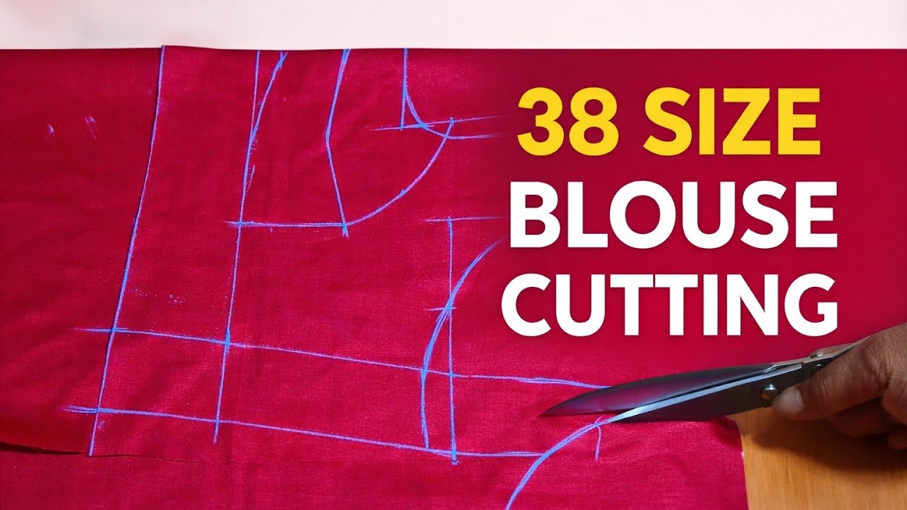 38 Size Katori Blouse Front Cutting | Beginners ke liye Easy Method  #fashion #38sizeblouse #aartisd