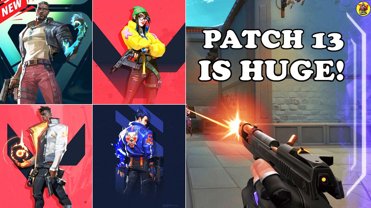VALORANT Patch 13.00 HUGE LEAKS! Initiator Buffs, Sentinel Buffs, Yoru Rework, New Sage Map & More